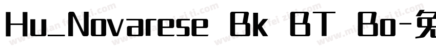 Hu_Novarese Bk BT Bo字体转换